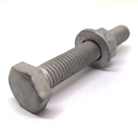 Hot dip galvanized hex bolts