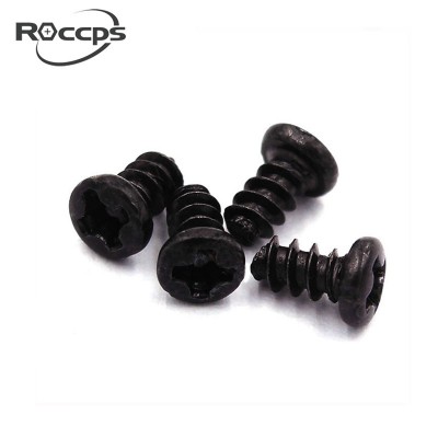 Carbon steel Pan head self tapping screws flat point