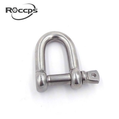 Carbon steel and stainless steel shackle