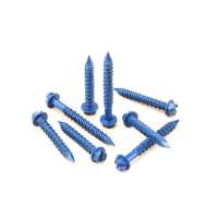 High-Low Hex Slotted Washer Head Concrete Screws