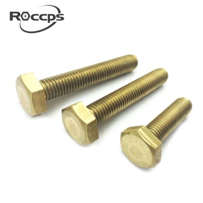 Brass Hex head bolts and nuts