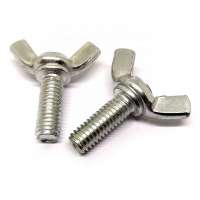 Butterfly Edged Stainless Steel Butterfly Wing Bolts