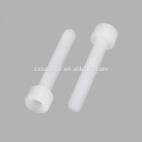 M3 M4 Plastic Nylon Hexagon Socket Head Cap Bolt Knurled Hand Screw